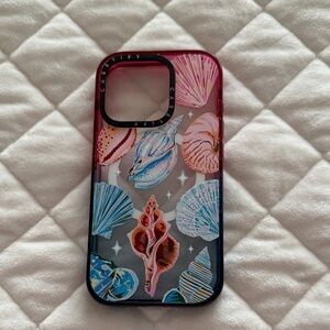 Casetify Seashell iPhone Case - Pink and Blue